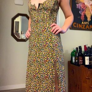 Floral Print Zara Maxi/MIDI Dress